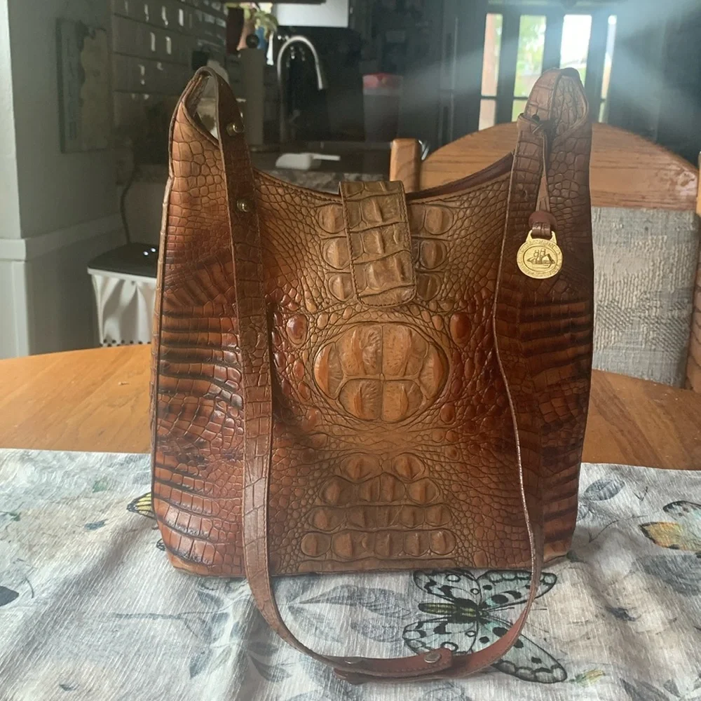 Brahmin Leather Shoulder Bag - Picture 1 of 11